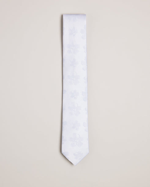 BEREL-Ties-There are ties for every occasion, and then there's BEREL. This versatile tie is made of 100% silk and is as ideal for a job interview as it is for a birthday celebration. We couldn't ask for more. Ted Baker accessories collection Tie 100% Silk Jacquard fabric Magnolia pattern- Ted Baker Romania